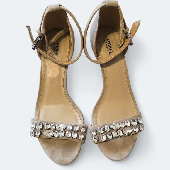 Michael Kors Jeweled Heels Womens Size 8 - Picture 3 of 4